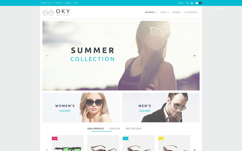 тема oky prestashop