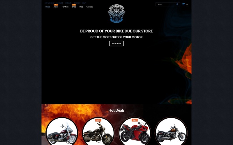 тема speed junkies woocommerce