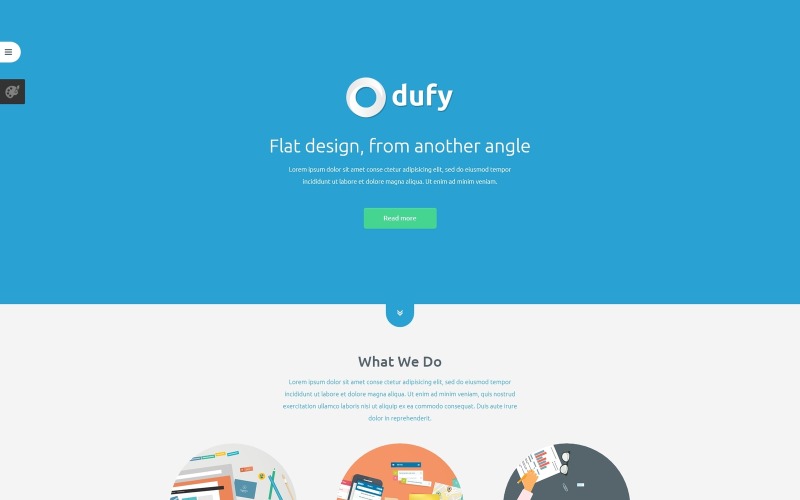 шаблон dufy joomla