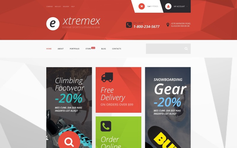 тема extremex woocommerce