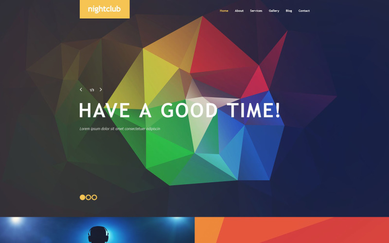 тема wordpress для ночного клуба