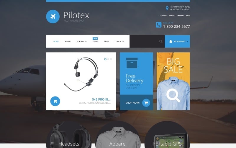 тема pilotex woocommerce