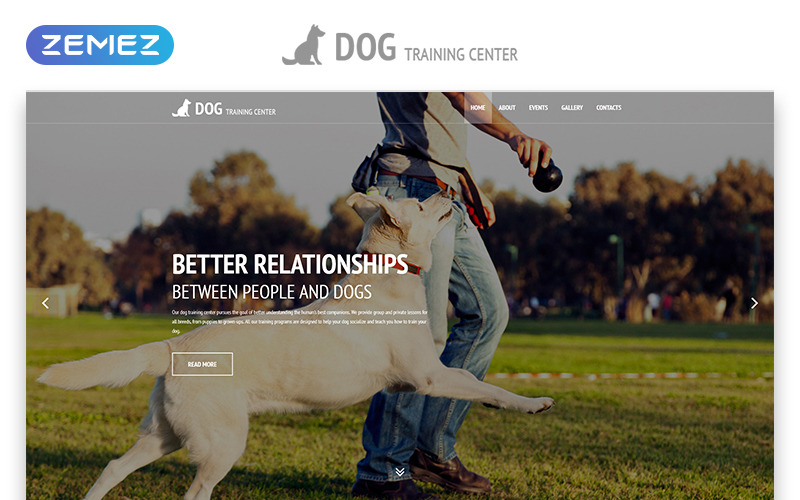 dog templates адаптивный современный html шаблон сайта