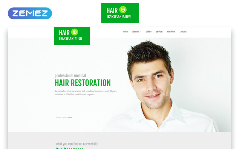 medical clinic clean responsive html5 шаблон сайта