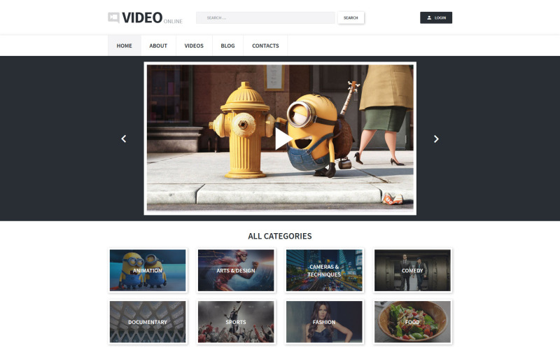 видеозаписи wordpress тема