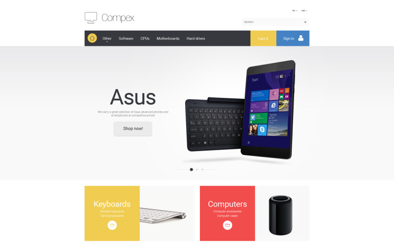 тема compex prestashop