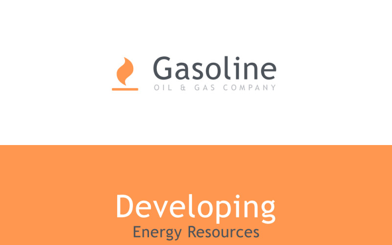 отзывчивый шаблон информационного бюллетеня gas &amp; oil