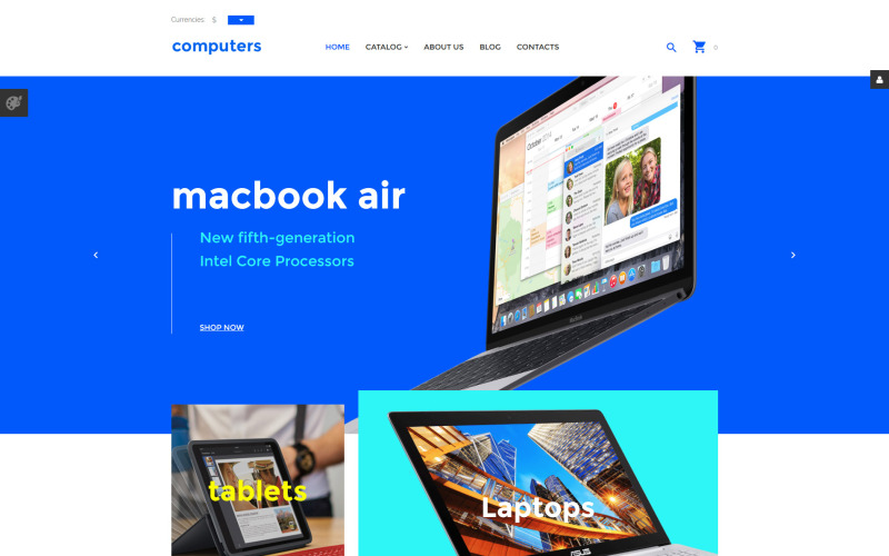 шаблон virtuemart для компьютеров