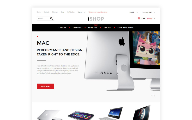 тема ishop prestashop