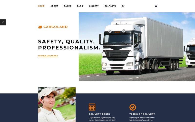 шаблон cargoland joomla