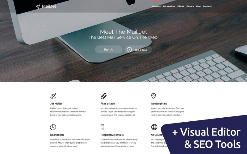 email moto cms 3 шаблон