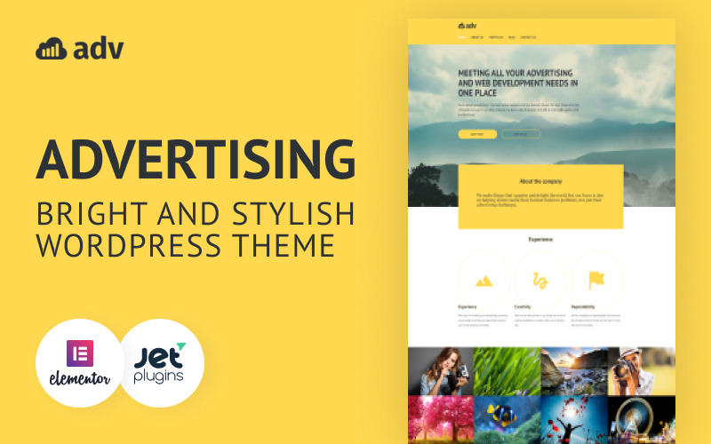 adv wordpress тема