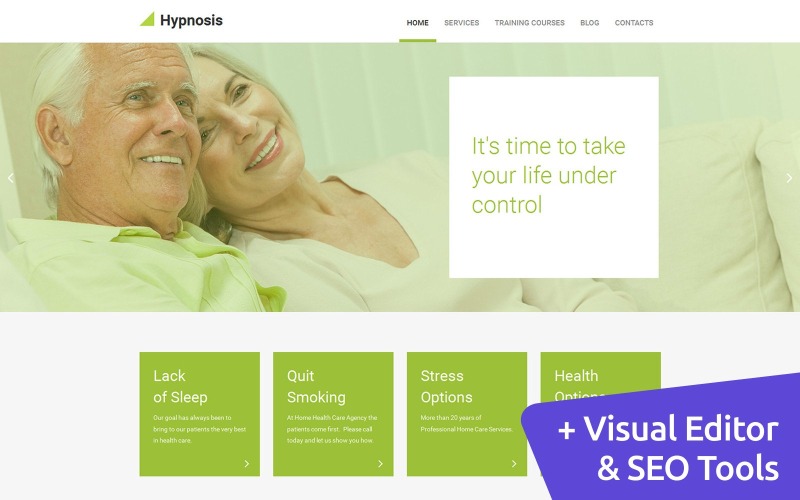 шаблон hypnotherapy moto cms 3
