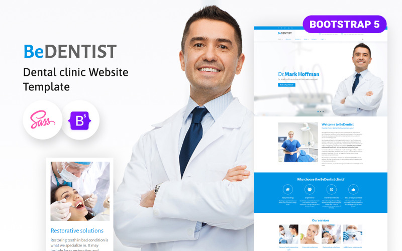 шаблон сайта bedentist