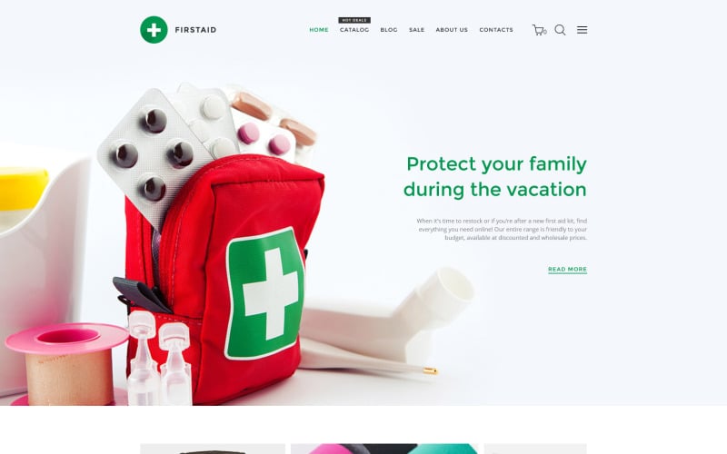 тема medical &amp; healthcare shopify