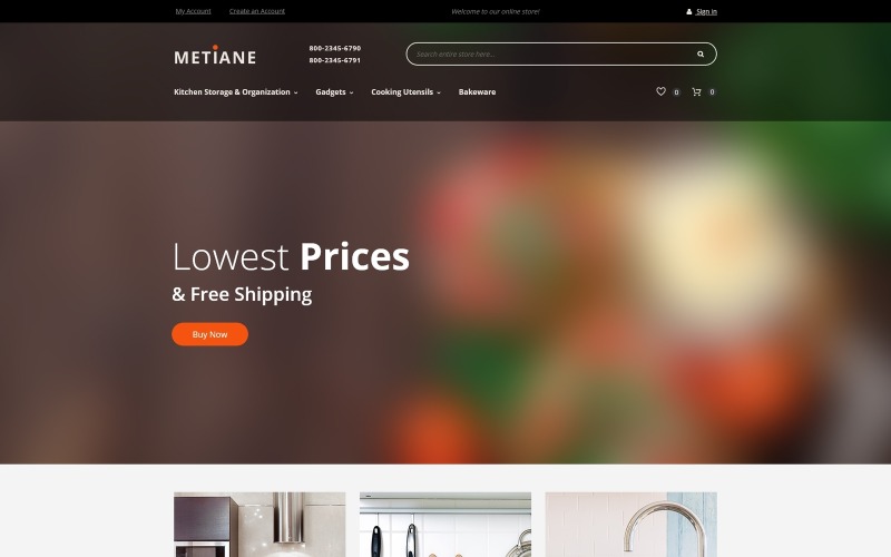 кухонные принадлежности magento theme