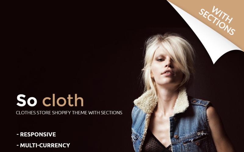 модный магазин отзывчивая тема shopify