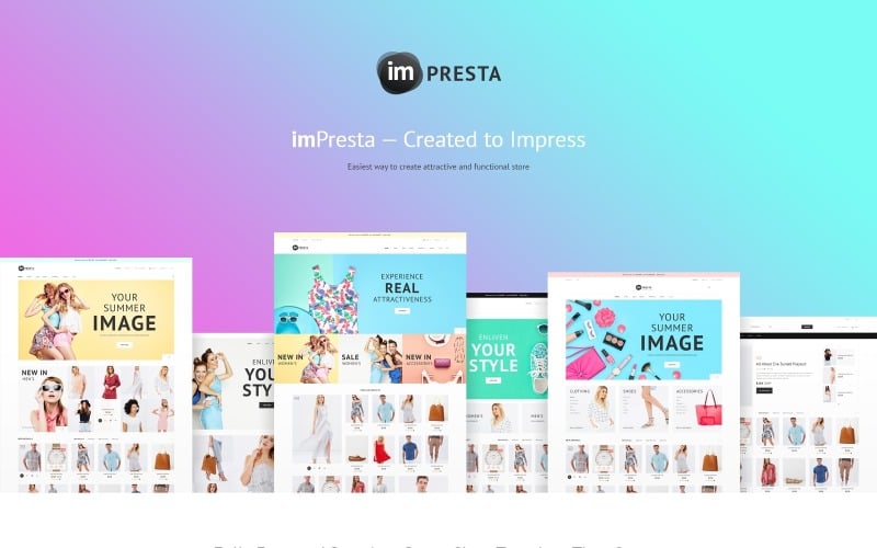 многоцелевая тема prestashop