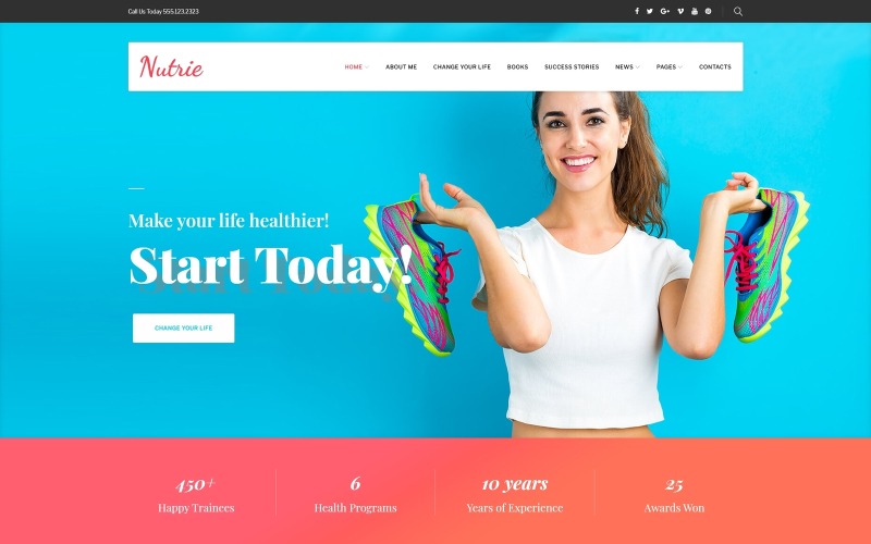 тема wordpress health coach