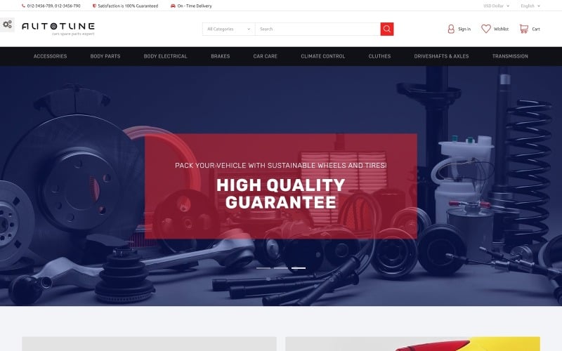 автонастройка отзывчивой темы prestashop