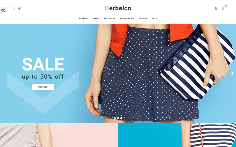 тема магазина сумок prestashop
