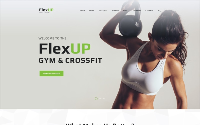 тема crossfit wordpress