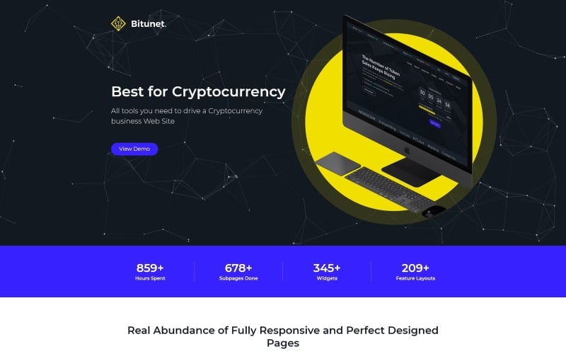 криптовалюта wordpress elementor theme тема wordpress