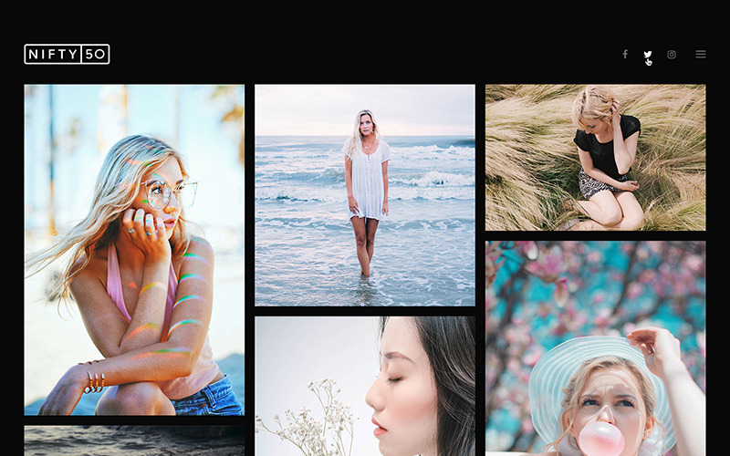 фотография wordpress тема