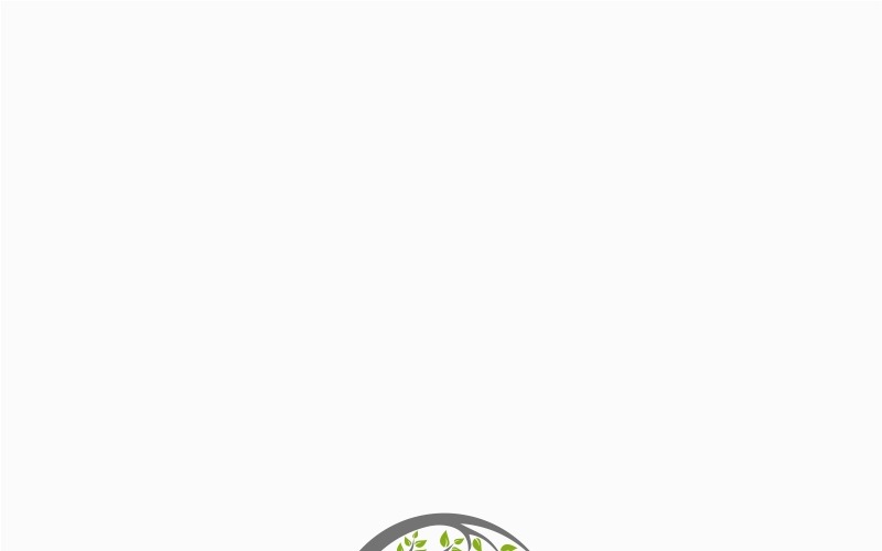 Download Шаблон логотипа для йога-центра / Nature Yoga Logo template - Шаблон логотипа на тему графика yoga spa beauty lotus flower body wellness meditation zen spiritual care massage meditate nature natural eco green tree
