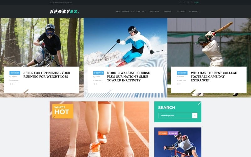спортивные новости отзывчивая тема wordpress