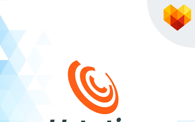 Download Ustatics - шаблон логотипа для статических и аналитических компаний / Ustatics Logo Template - Шаблон логотипа на тему графика 
