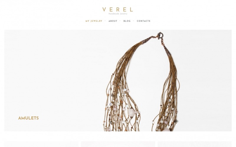 handmade jewellry moto cms 3 шаблон