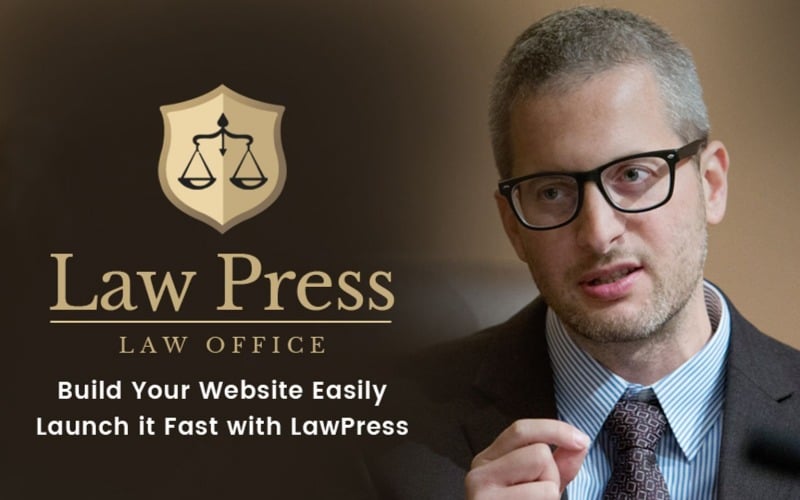 юрист и адвокат wordpress тема