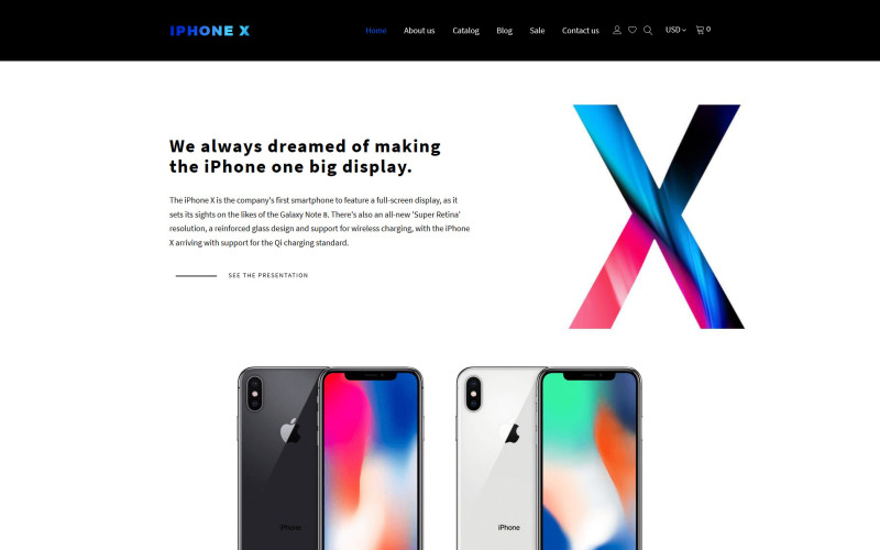 тема apple store shopify