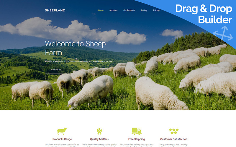 sheepland premium moto cms 3 шаблон