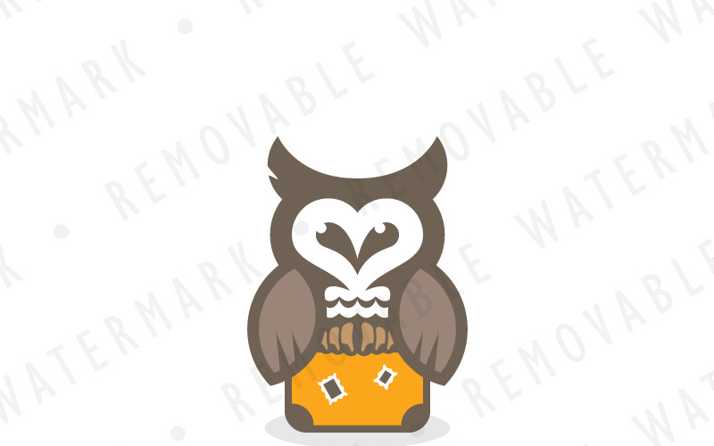 Download Шаблон логотипа "Wise Travel Logo Template" / Wise Travel Logo Template - Шаблон логотипа на тему графика animal suitcase travel education trip school bird owl night guide vision dream journey wisdom wise discover vacation logo design template