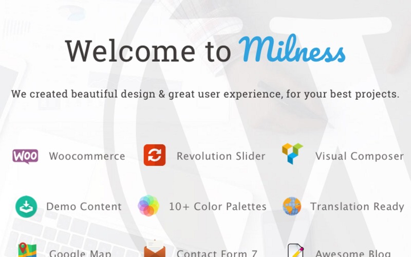 showcase mobile app wordpress theme