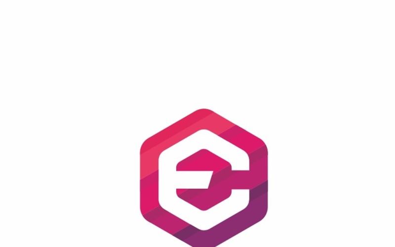 Download Шаблон логотипа "Exocom Hexagon E Letter - Logo Template" / Exocom Hexagon E Letter - Logo Template - Шаблон логотипа на тему графика alphabet app brand business creative cube design digital e elevate graphic hexa hexagon icon initial internet letter logo m media