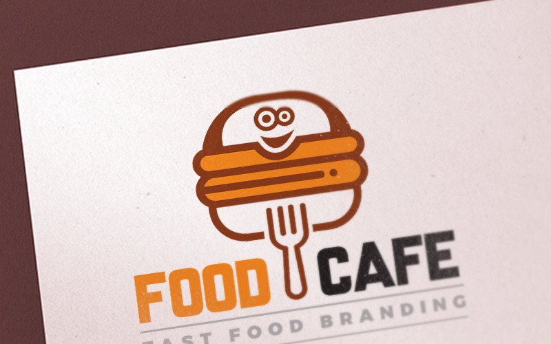 Download Шаблон логотипа "Fast Food Restaurant - Logo Template" / Fast Food Restaurant - Logo Template - Шаблон логотипа на тему графика fast food restaurant company agency business logo template vector editable vintage faminine bundle retro badge badges big mega pack letter