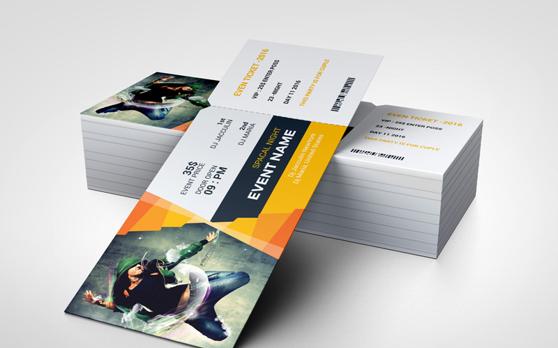 Download Фирменный стиль "Event Ticket - - Corporate Identity Template" / Event Ticket - - Corporate Identity Template - Фирменный стиль на тему графика abstract art artistic blue building computer corporate graph graphic green hi-quality id kit internet logo modern multimedia official photo play