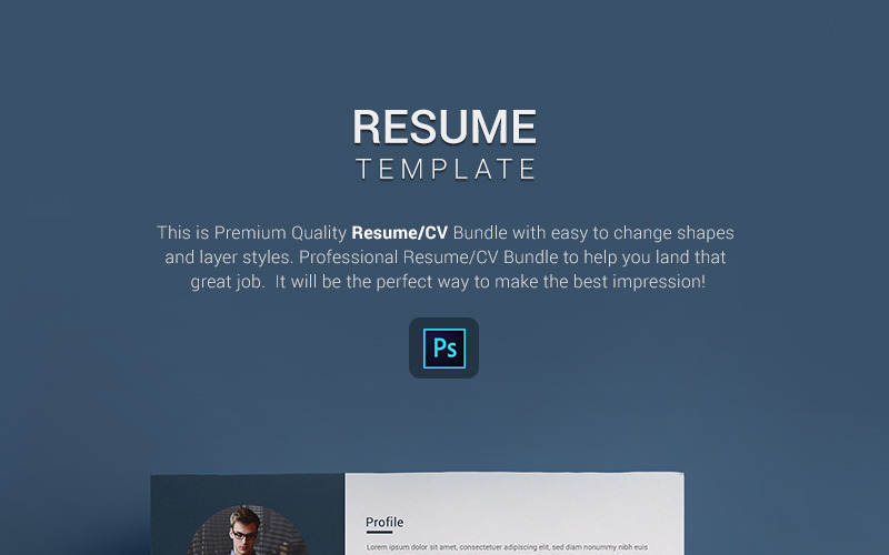 Download Резюме "Robert Smith - Graphic Designer Resume Template" / Robert Smith - Graphic Designer Resume Template - Резюме на тему графика cv resume template printable psd resume theme cv design job download premium cover letter graphic designer professional clean new