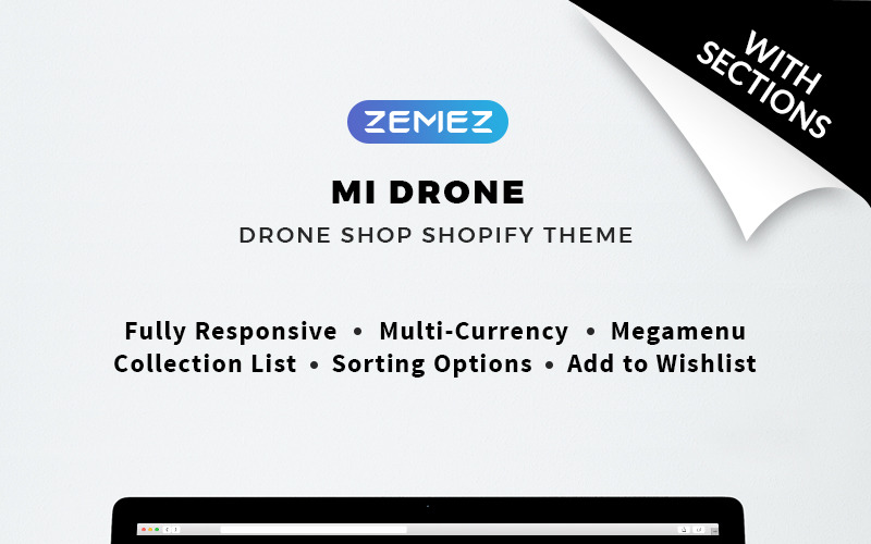 адаптивная тема shopify для одного продукта