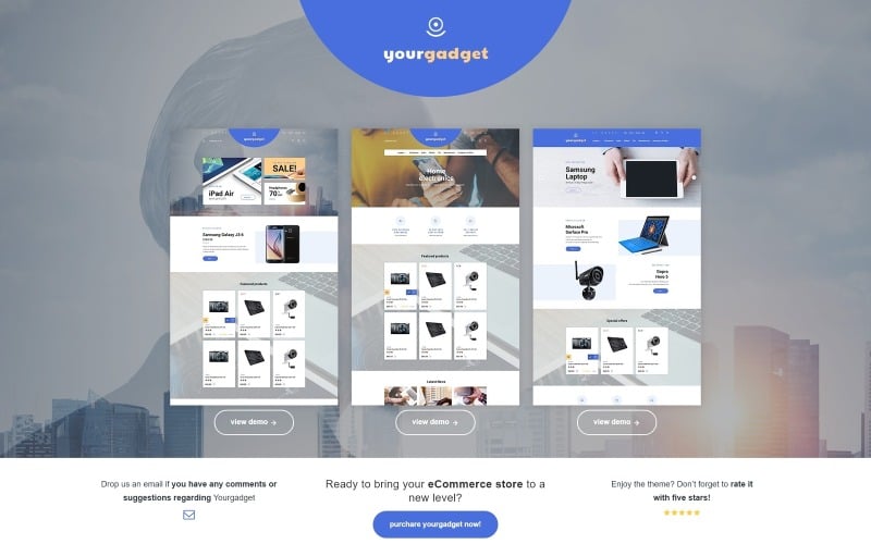 магазин электроники prestashop тема