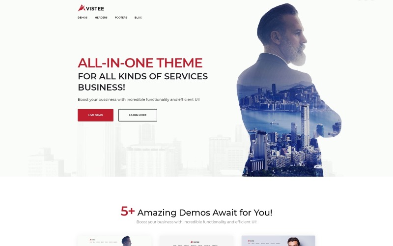 avistee business consulting wordpress тема