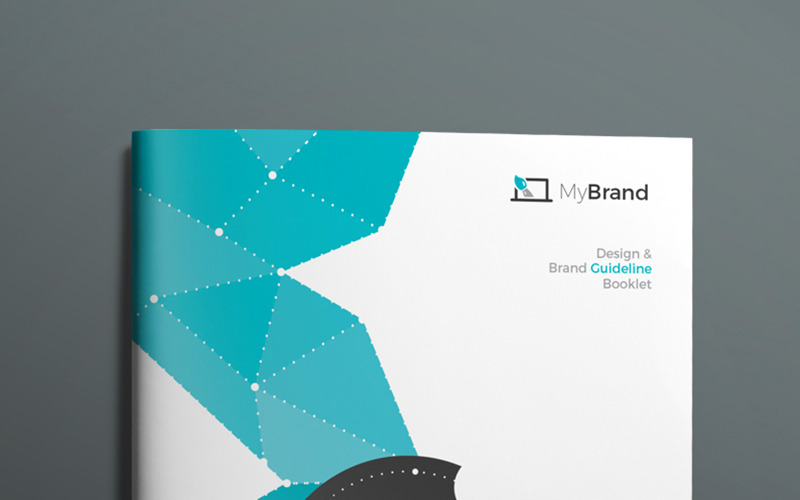 Download Фирменный стиль "Brand Manual - Corporate Identity Template" / Brand Manual - Corporate Identity Template - Фирменный стиль на тему графика brand branding corporate identity guideline logo manual color stationery brochure booklet
