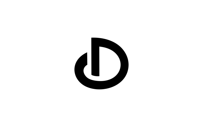 Download Шаблон логотипа "Letter D Logo Template" / Letter D Logo Template - Шаблон логотипа на тему графика badge brand business change circle company crest d dynamic fast flexible game gradient letter media modern production race round art,d,di,logo,letter,dynamic