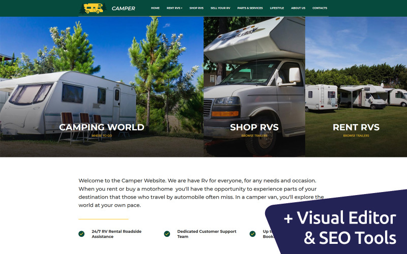 rv premium moto cms 3 шаблон