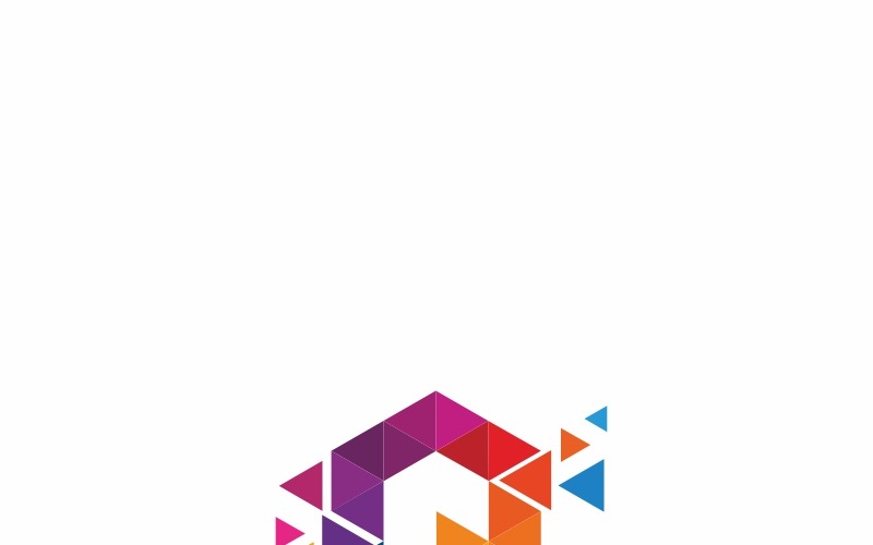 Download Шаблон логотипа "Quattro Logo Template" / Quattro Logo Template - Шаблон логотипа на тему графика agency art box brand branding business colorful colors corporative cube cubic cubical data designer firm hexagon identity letter q media