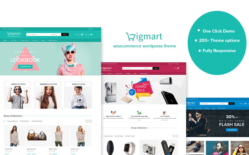 отзывчивая тема woocommerce