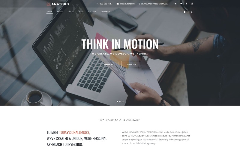 consulting it &amp; presentor sleek business joomla template